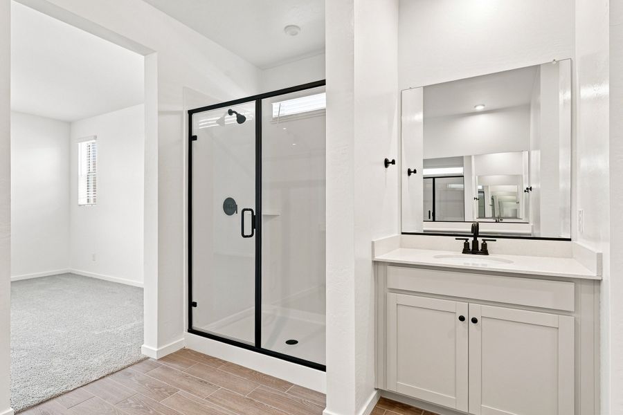 Furnished interior view inside a new home in Montana Vista - Highland, Buckeye (Image 10).