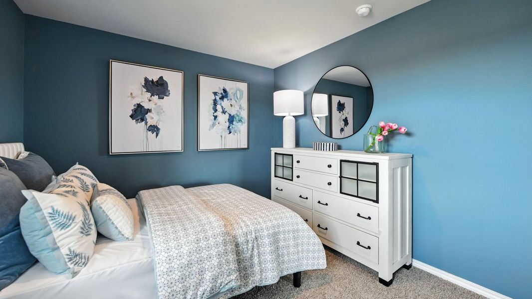 Furnished interior view inside a new home in Monarch at the Meadows, Ponder (Image 24).