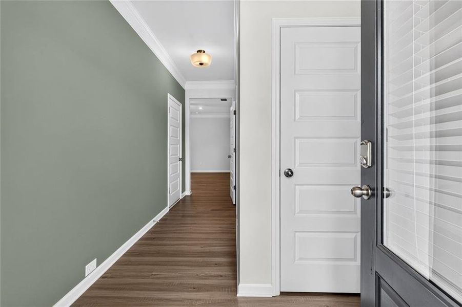Spacious, unfurnished interior of a new home in Fuller Station, Loganville (Image 45).