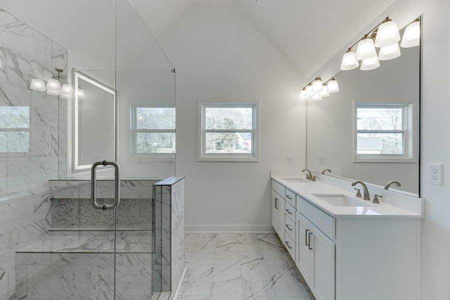 Furnished interior view inside a new home in , Commerce (Image 9).