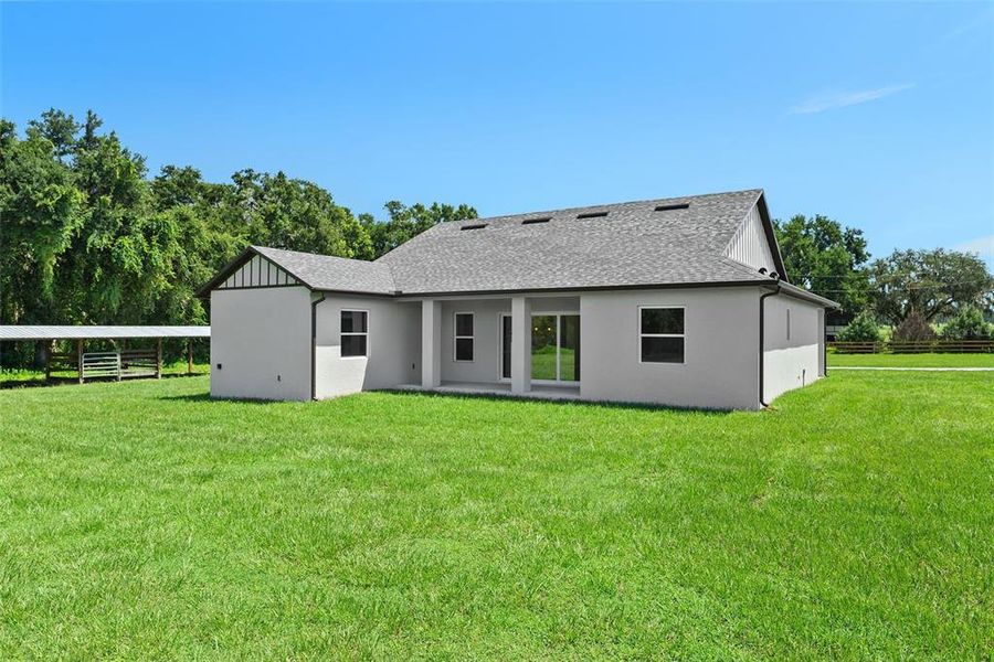 Front exterior of a new home in , San Antonio, FL, highlighting curb appeal (Image 29).