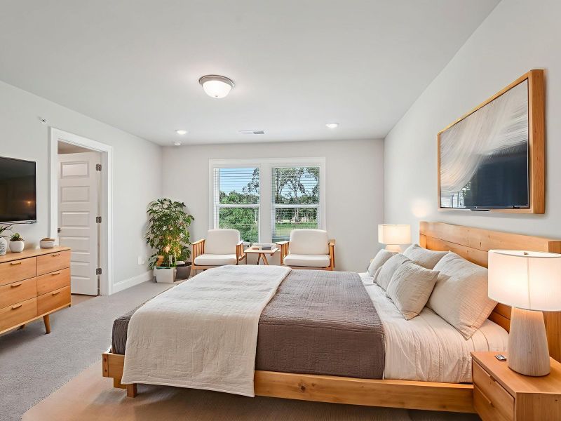 Furnished interior view inside a new home in Martin Springs - Highland Series, Lawrenceville (Image 8).
