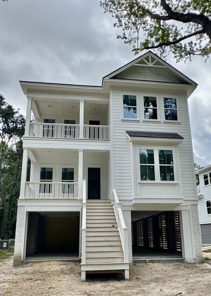 Front exterior of a new home in , Mount Pleasant, SC, highlighting curb appeal (Image 23). Front exterior of a new home in , Mount Pleasant, SC, highlighting curb appeal (Image 23).