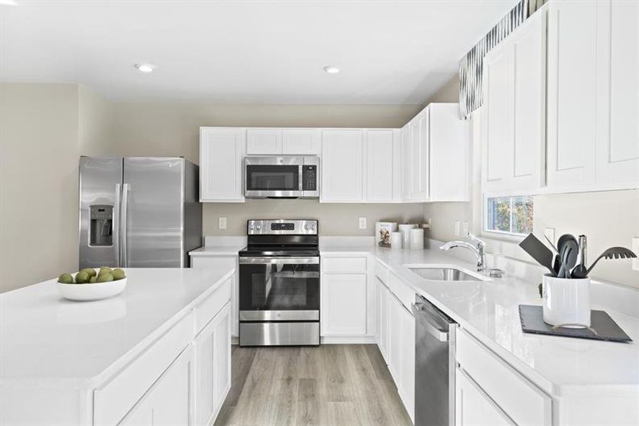 Furnished interior view inside a new home in South Mills, South Mills (Image 2).