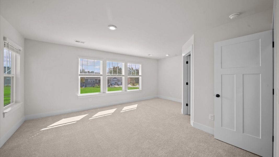 Furnished interior view inside a new home in Tyger Ridge, Moore (Image 24).