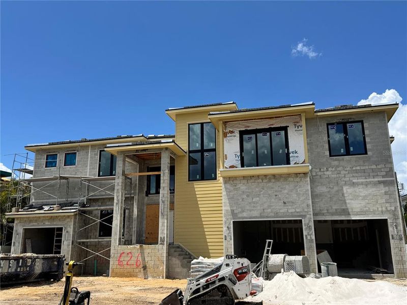 In-progress construction of a new home in , Tampa, FL (Image 5).