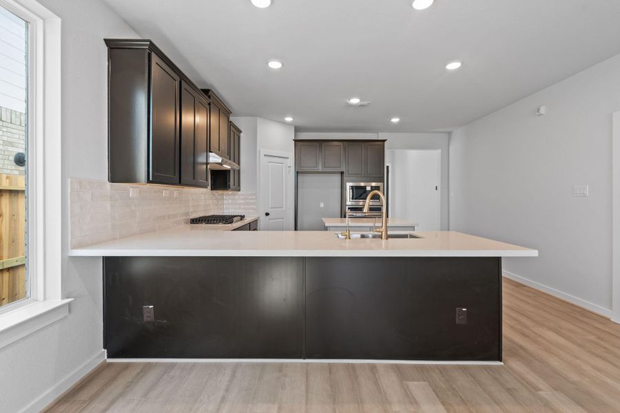 Furnished interior view inside a new home in Sienna 45', 50', Missouri City (Image 9).