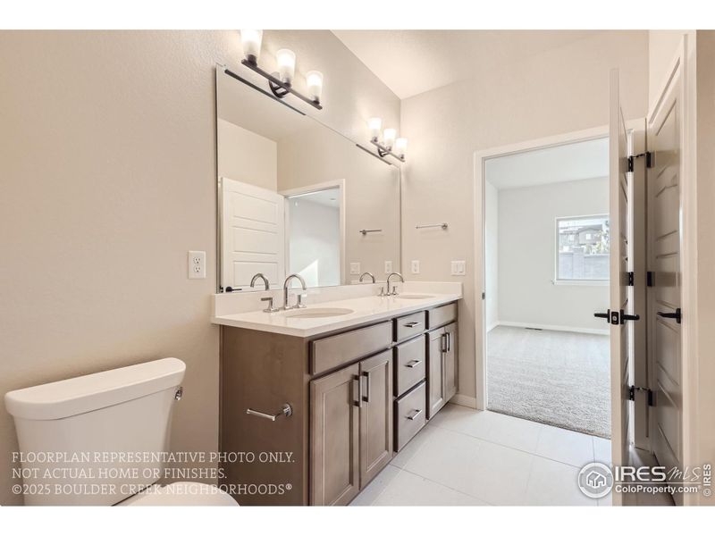 Furnished interior view inside a new home in , Westminster (Image 10).