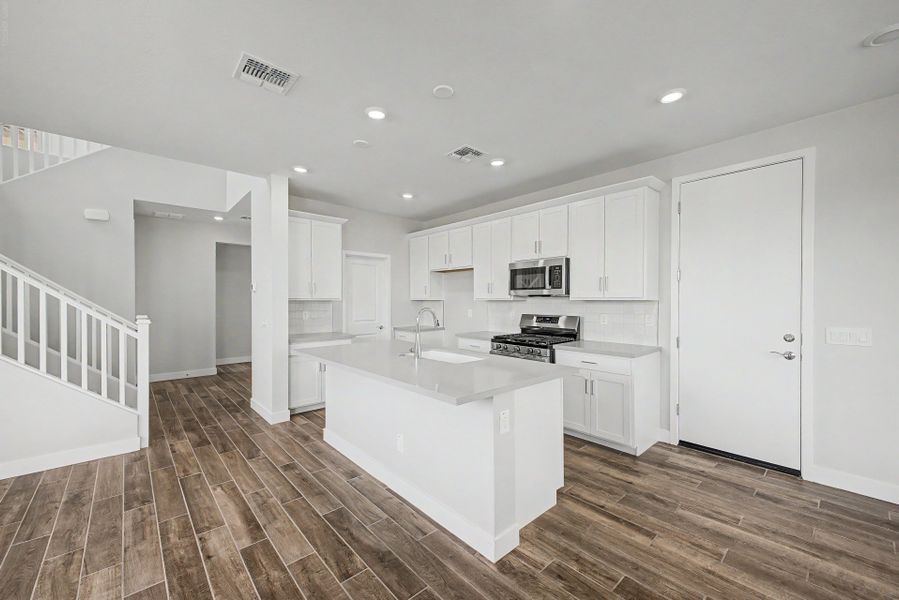 Furnished interior view inside a new home in Bella Storia, Gilbert (Image 4).