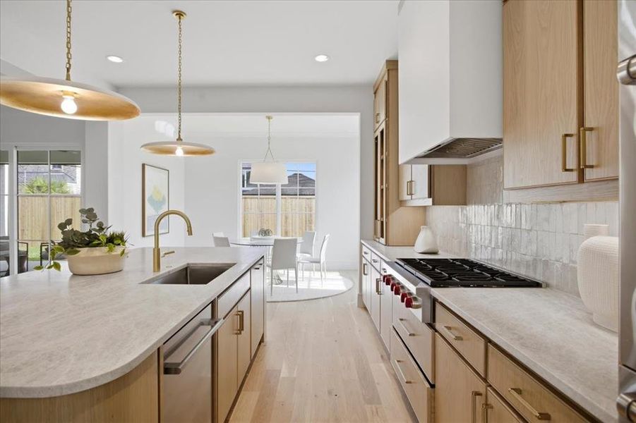 Furnished interior view inside a new home in , Dallas (Image 16).