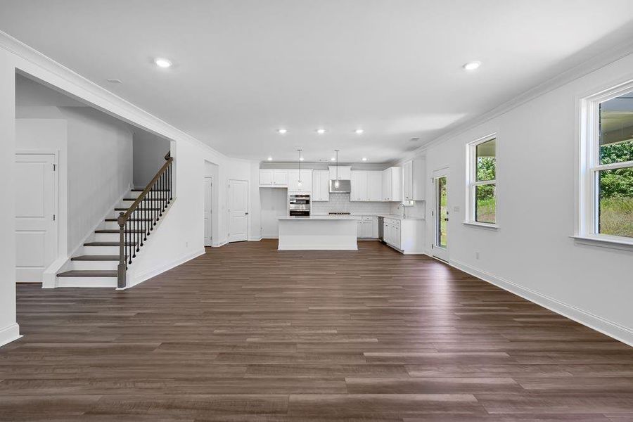 Spacious, unfurnished interior of a new home in Bennett Farm, Loganville (Image 26).
