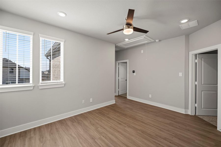 Spacious, unfurnished interior of a new home in , Cypress (Image 22).