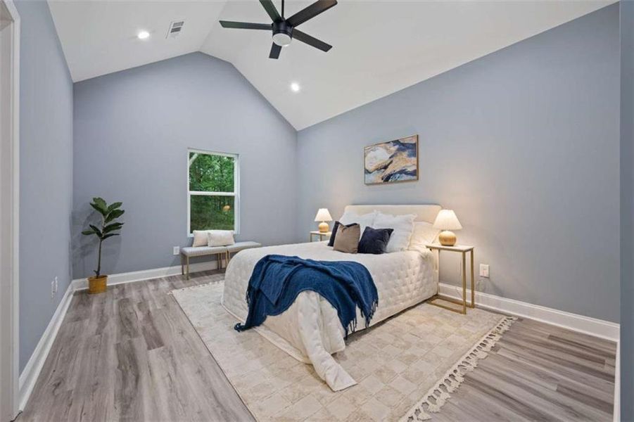 Furnished interior view inside a new home in , Commerce (Image 19).