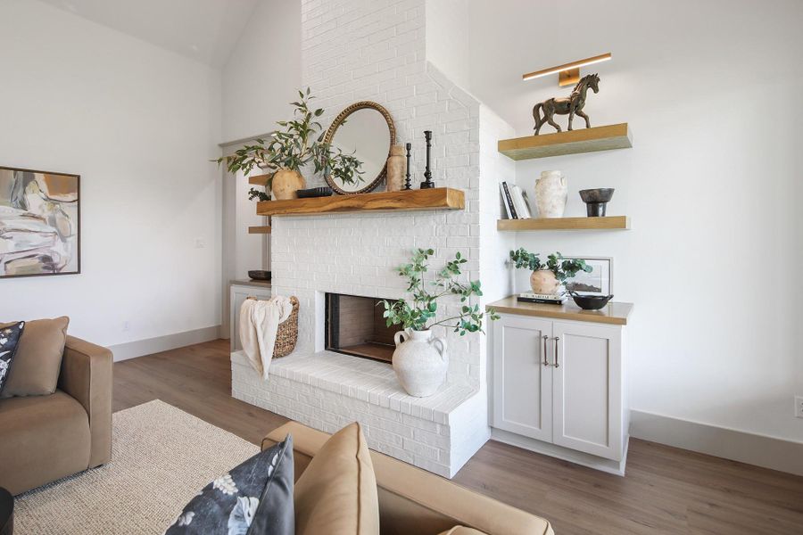 Furnished interior view inside a new home in , Bryan (Image 41).