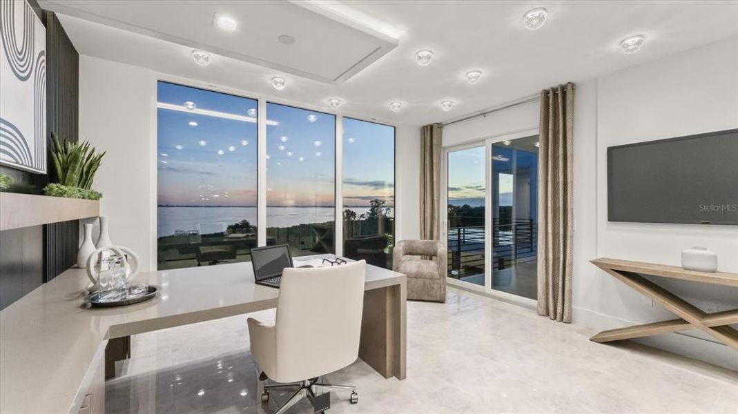 Furnished interior view inside a new home in Legends Bay, Bradenton (Image 69).