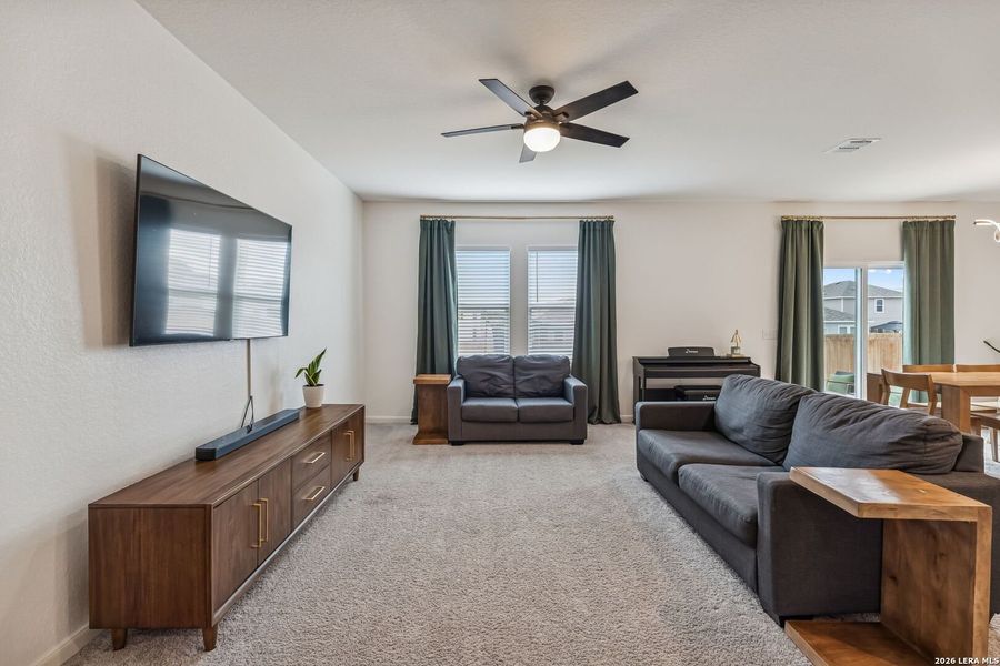 Furnished interior view inside a new home in Liberte, Converse (Image 19). Furnished interior view inside a new home in Liberte, Converse (Image 19).