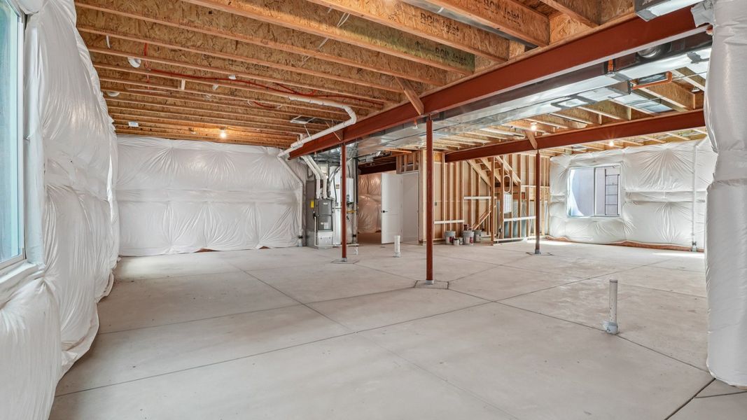 Furnished interior view inside a new home in Dillon Pointe - Journey, Broomfield (Image 40).