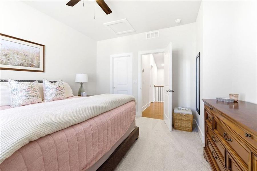 Furnished interior view inside a new home in , Cumming (Image 11).