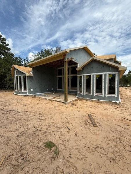 In-progress construction of a new home in Colton, Montgomery, TX (Image 2). In-progress construction of a new home in Colton, Montgomery, TX (Image 2).
