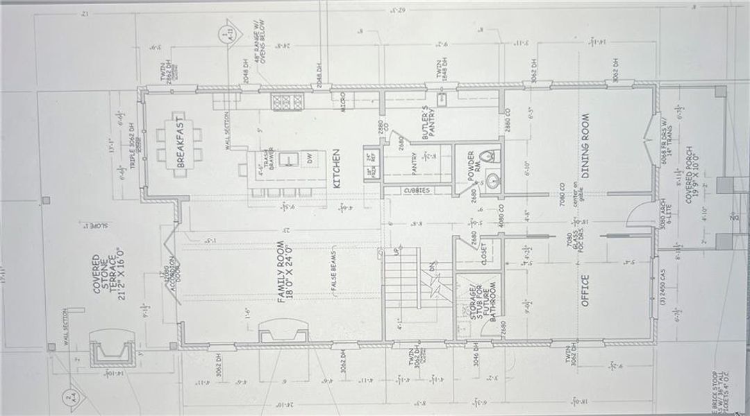 2D floor plan layout of this home in , Atlanta, GA (Image 6).