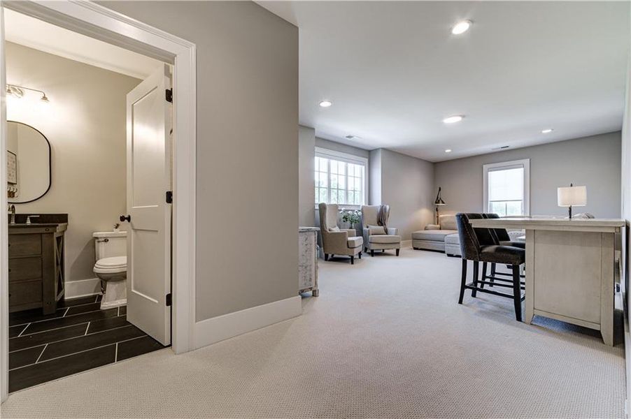 Furnished interior view inside a new home in , Canton (Image 24). Furnished interior view inside a new home in , Canton (Image 24).