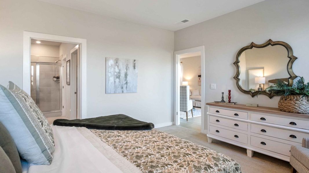 Furnished interior view inside a new home in Nexus South, Gallatin (Image 20).