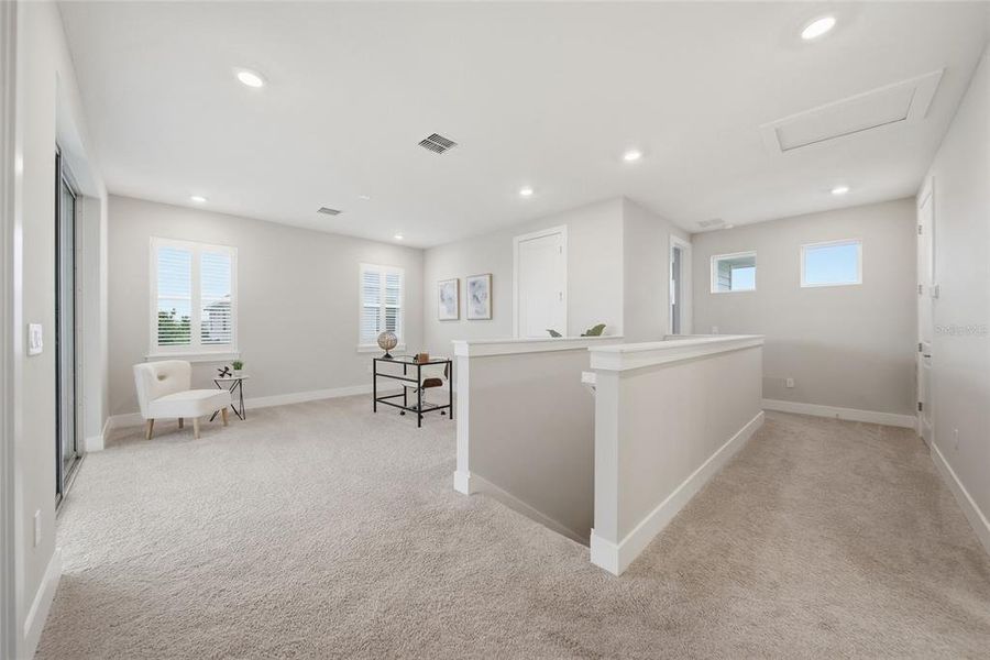 Furnished interior view inside a new home in , Wesley Chapel (Image 19).