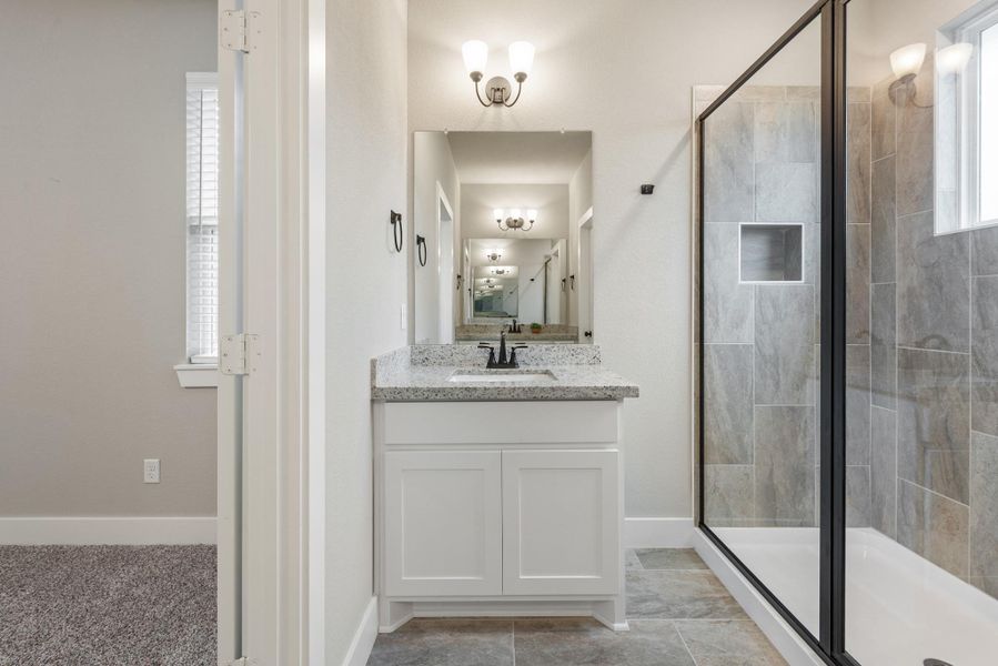 Furnished interior view inside a new home in , College Station (Image 11).