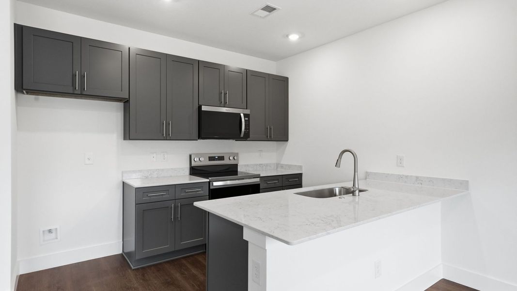Furnished interior view inside a new home in The Arbor Townhomes, Kingsport (Image 5).