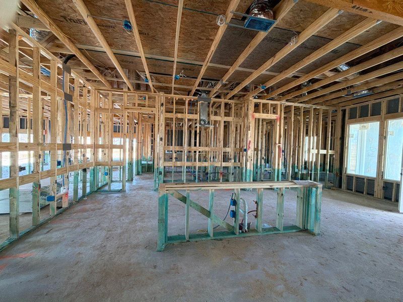 In-progress construction of a new home in Grayson Ridge, Van Alstyne, TX (Image 5). In-progress construction of a new home in Grayson Ridge, Van Alstyne, TX (Image 5).