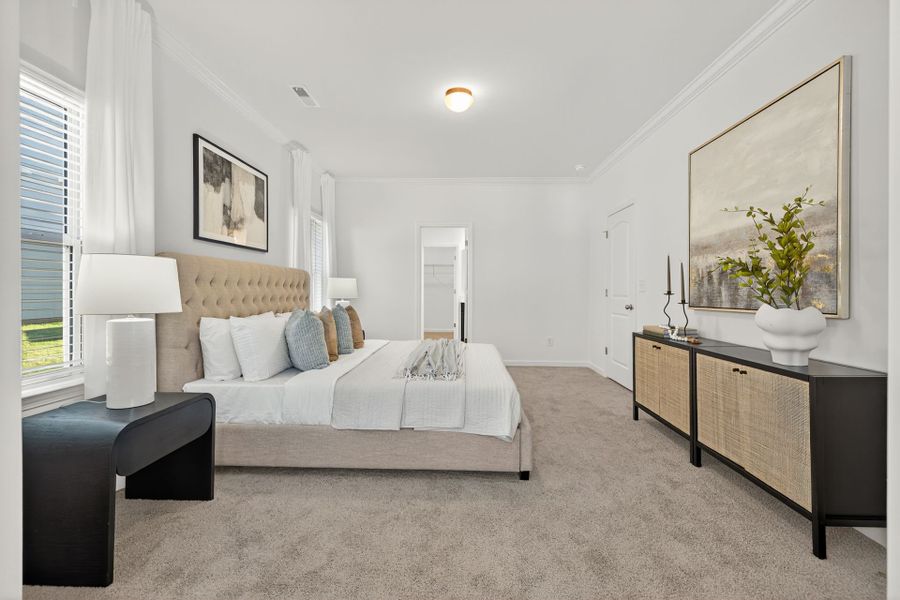 Furnished interior view inside a new home in Edgewater - The Links, Lancaster (Image 17).
