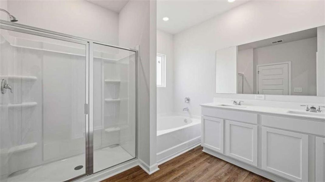Furnished interior view inside a new home in Twin Lakes, Hoschton (Image 7).