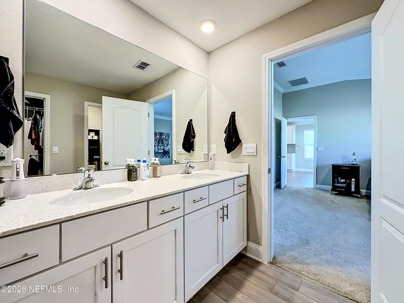 Furnished interior view inside a new home in Dorado at Entrada, St. Augustine (Image 7).