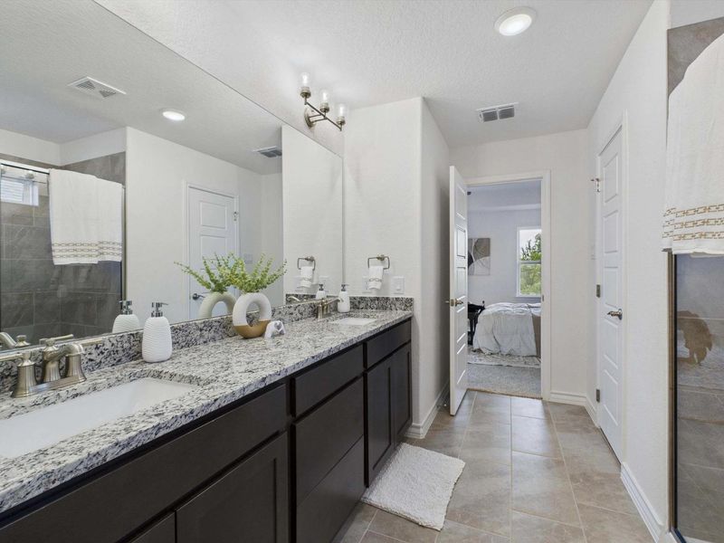 Representative furnished interior of a home built from the The Danbury I by Davidson Homes LLC in The Reserve at Potranco Oaks, Castroville (Image 11). Representative furnished interior of a home built from the The Danbury I by Davidson Homes LLC in The Reserve at Potranco Oaks, Castroville (Image 11).