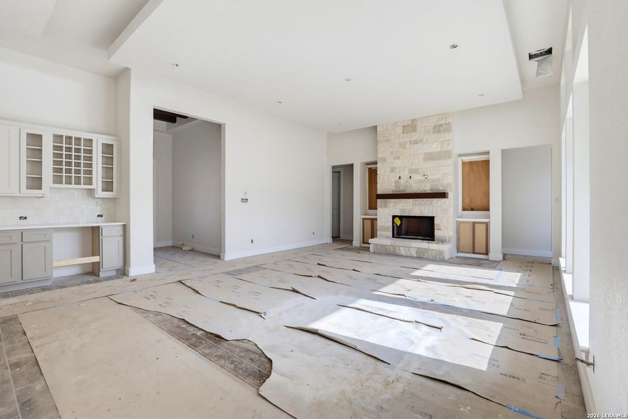 In-progress construction of a new home in , New Braunfels, TX (Image 19).