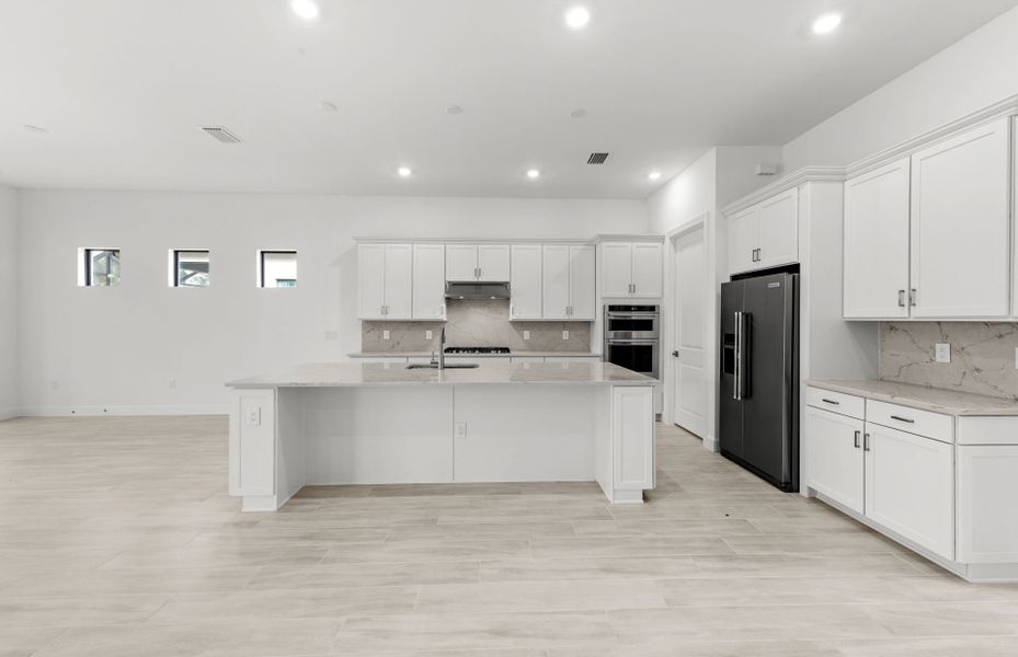 Furnished interior view inside a new home in Terreno, Naples (Image 5).
