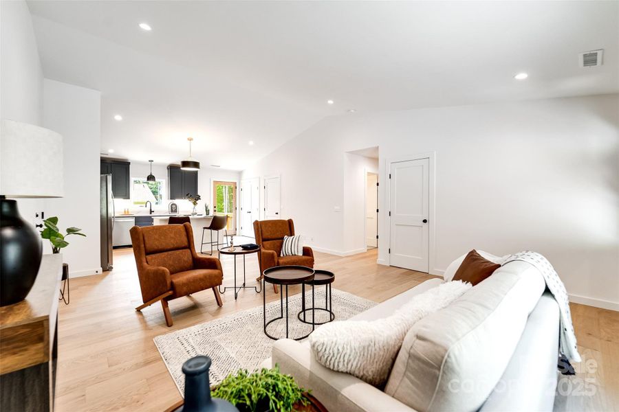 Furnished interior view inside a new home in , Sylva (Image 6).