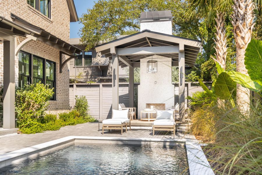 Exterior details and patio area of a home in , Mount Pleasant (Image 47).