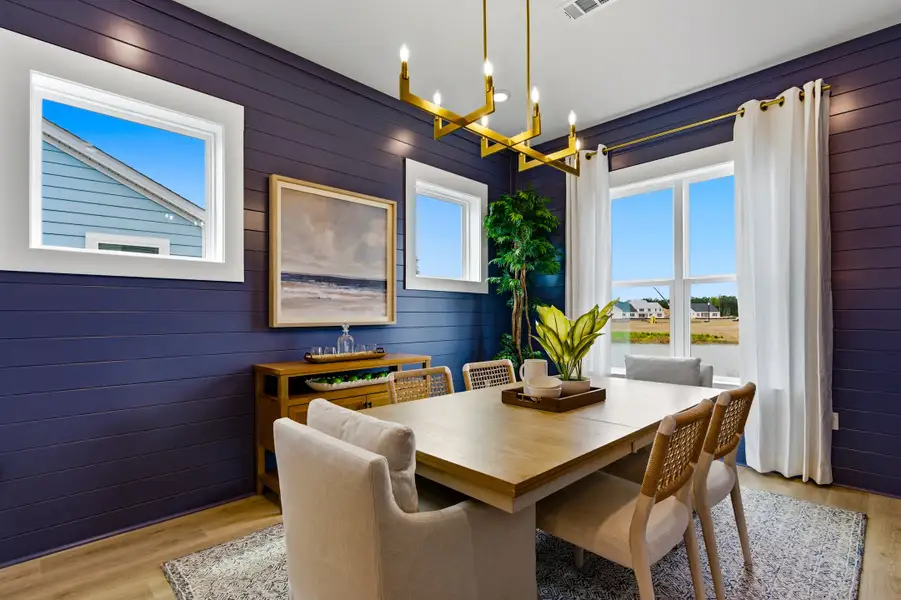Representative furnished interior of a home built from the Sterling by Beazer Homes in Marshfield, Longs (Image 7).