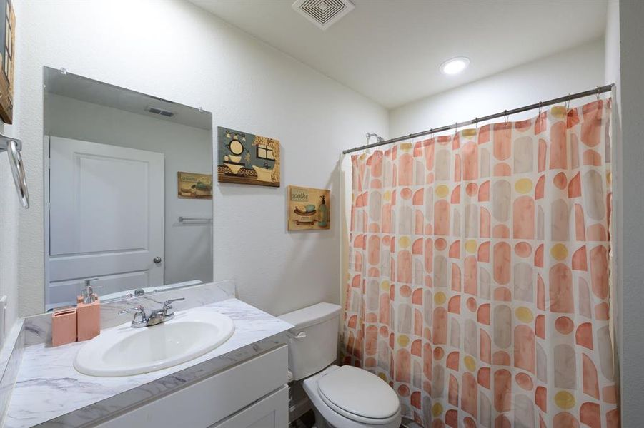 Furnished interior view inside a new home in River Oaks at Sawmill Road, Chandler (Image 11).