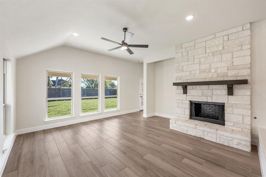 Spacious, unfurnished interior of a new home in Godley Ranch Classic, Godley (Image 20). Spacious, unfurnished interior of a new home in Godley Ranch Classic, Godley (Image 20).