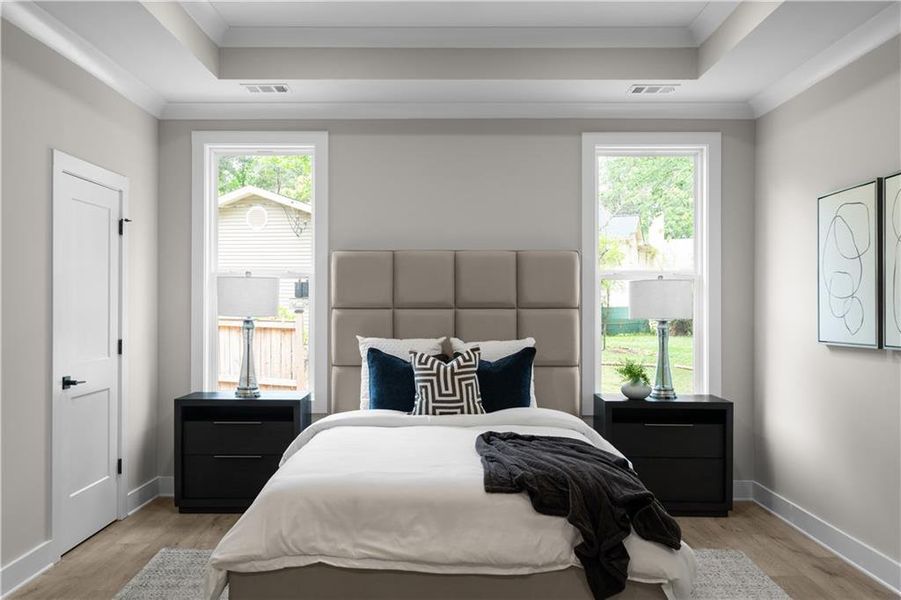 Furnished interior view inside a new home in , Lilburn (Image 16).