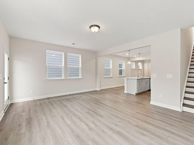 Spacious, unfurnished interior of a new home in Forestville Yard, Knightdale (Image 21).