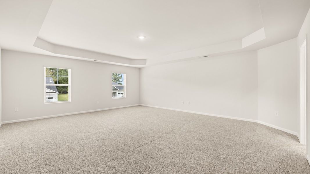Spacious, unfurnished interior of a new home in Preserve at Dove Creek, Statham (Image 27).