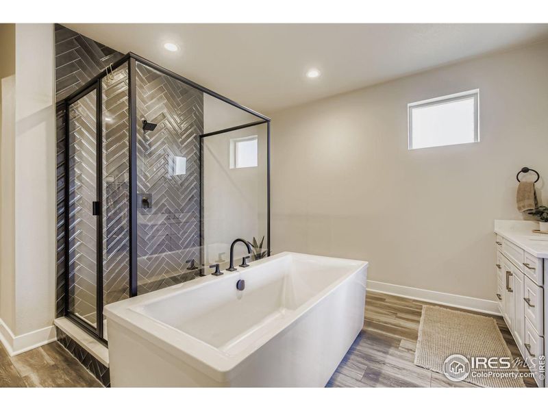 Furnished interior view inside a new home in , Timnath (Image 27).