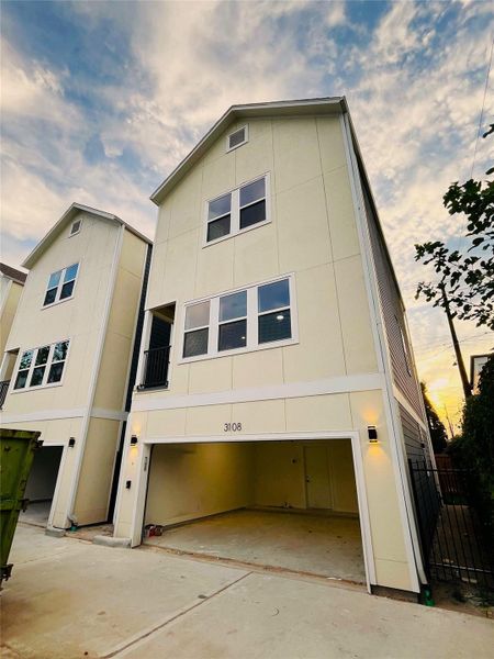 Exterior details and patio area of a home in , Houston (Image 3).