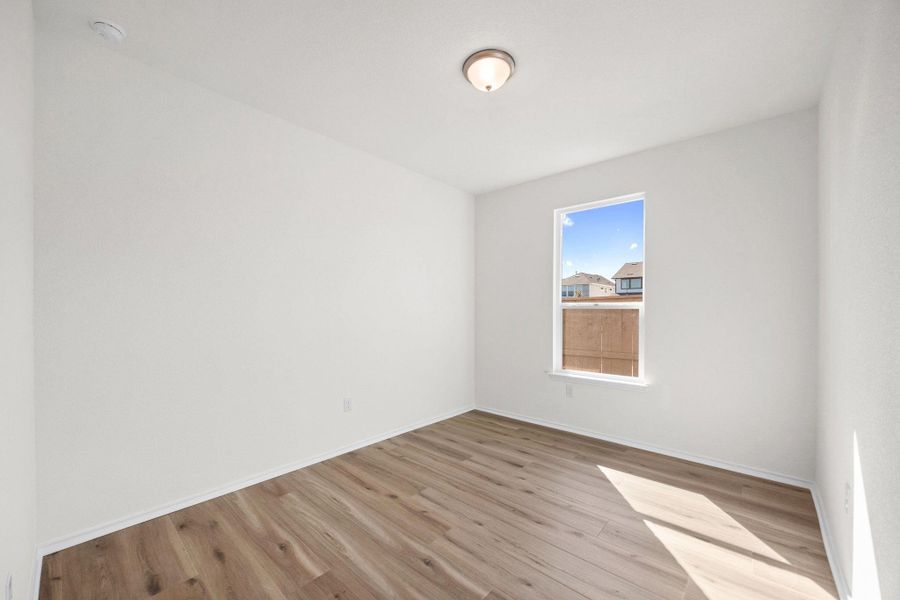 Spacious, unfurnished interior of a new home in McKinney Crossing, Austin (Image 22). Spacious, unfurnished interior of a new home in McKinney Crossing, Austin (Image 22).
