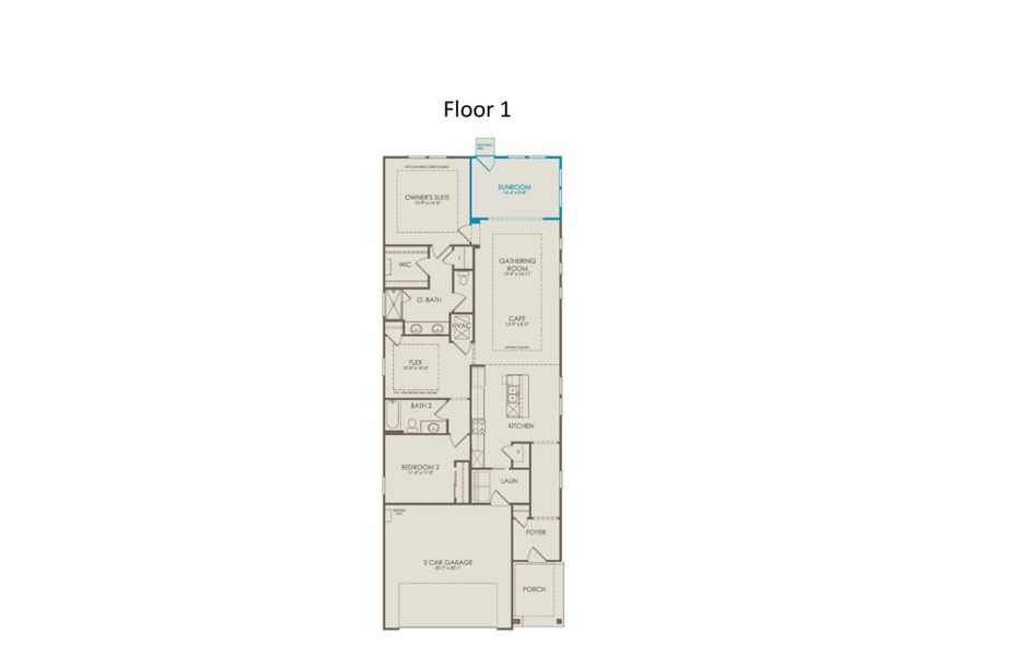 The Hallmark Floor Plan