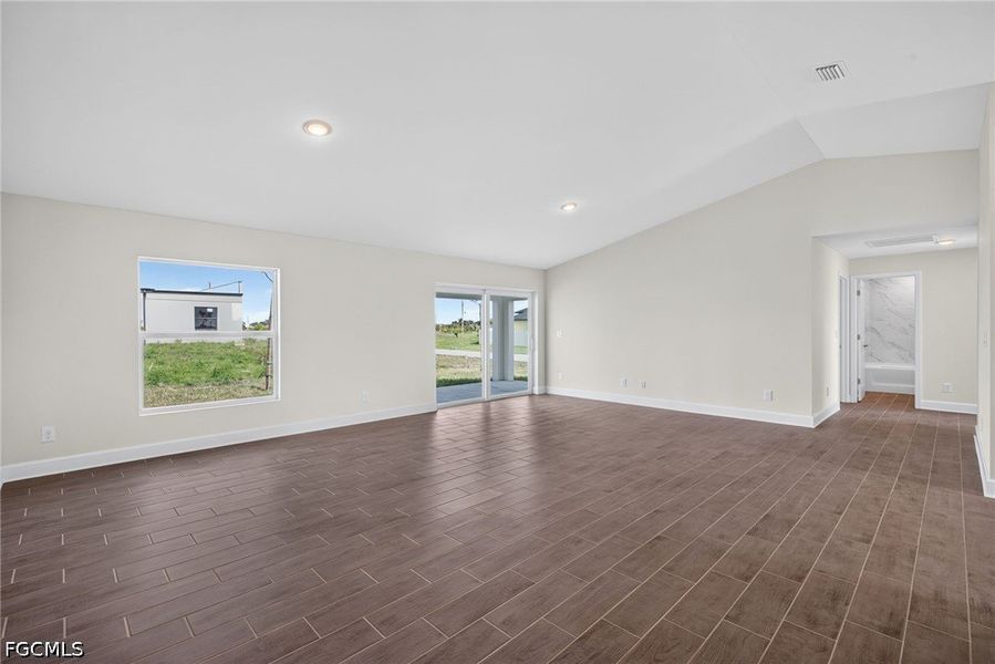 Spacious, unfurnished interior of a new home in Cape Coral, Cape Coral (Image 13). Spacious, unfurnished interior of a new home in Cape Coral, Cape Coral (Image 13).