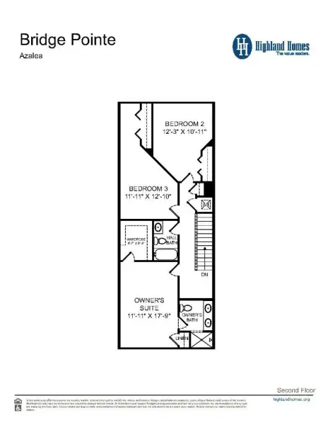 Azalea Townhome - Second Floor Azalea Townhome - Second Floor